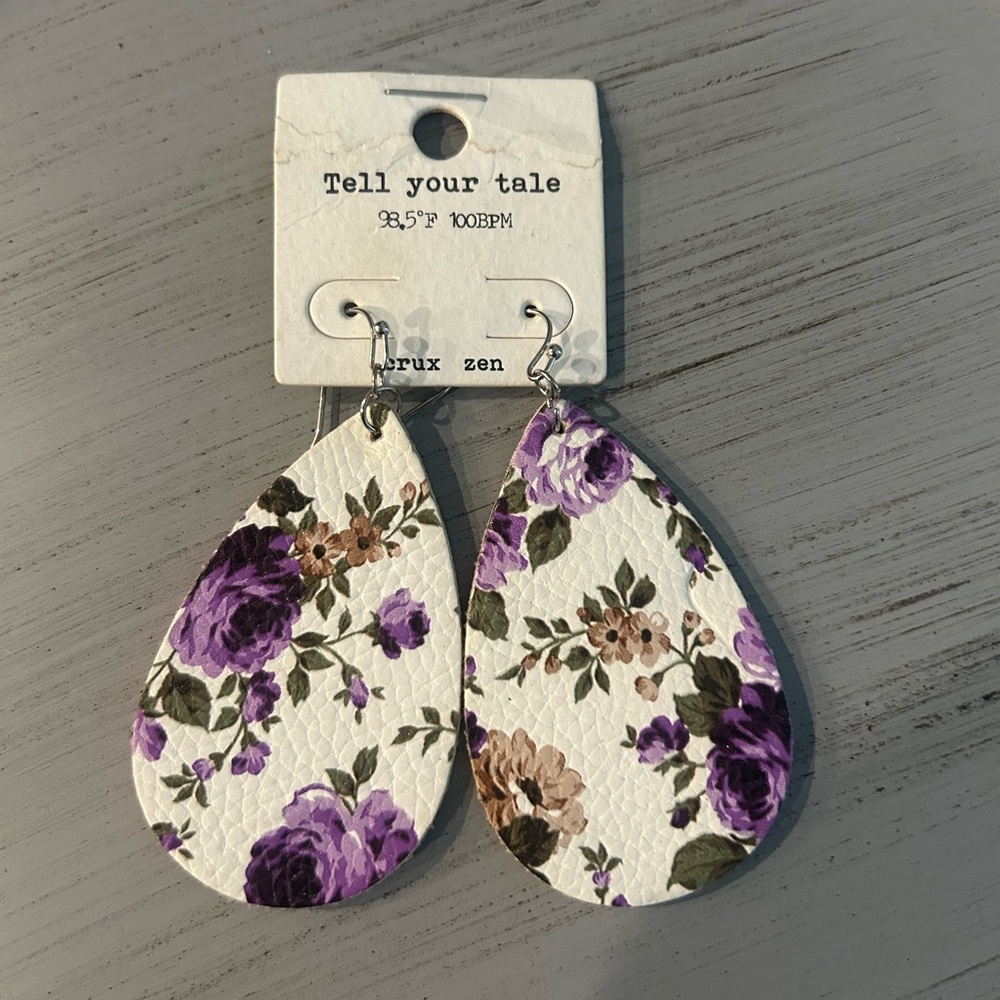 New Boutique Floral Earring